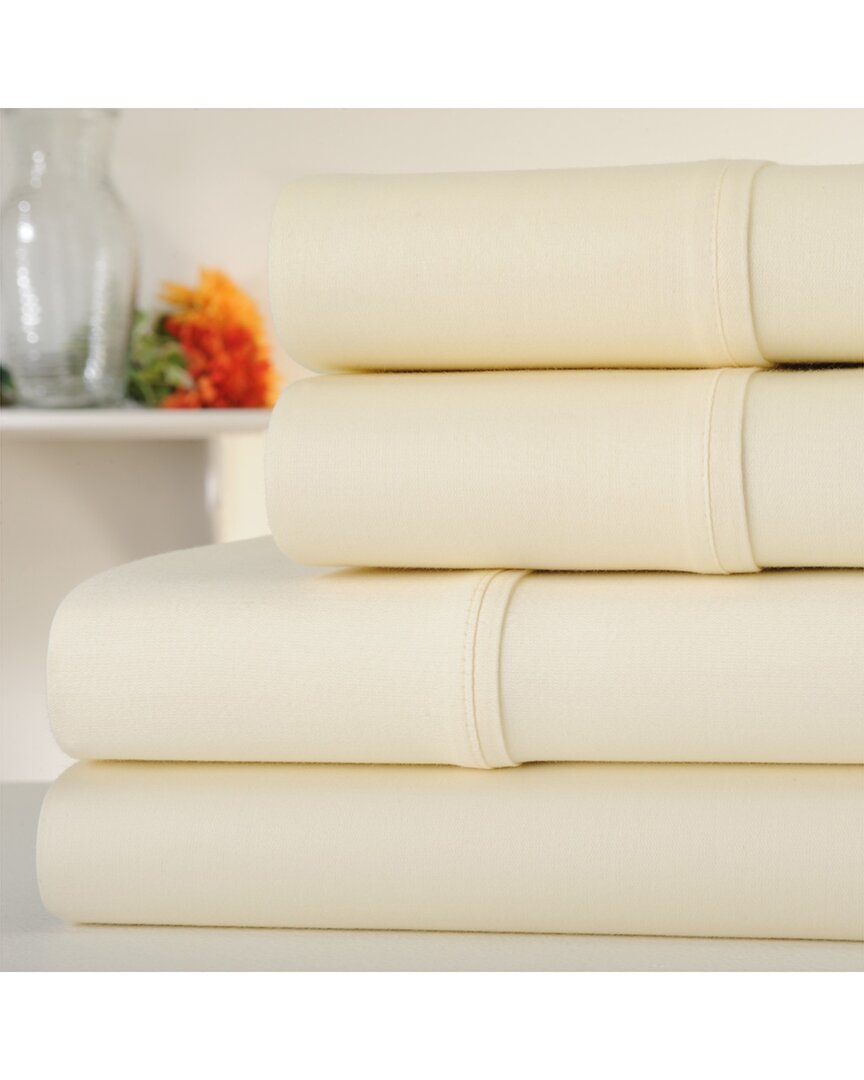 Kathy Ireland 300 Thread Count Sateen Cotton Sheet