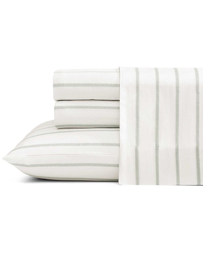 Tommy Bahama 300 Thread Count Vida Stripe Sateen Sheet Set