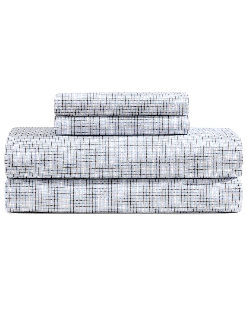 Tommy Hilfiger Printed 200-thread Count Cotton Percale 3-pc. Sheet Set, Twin