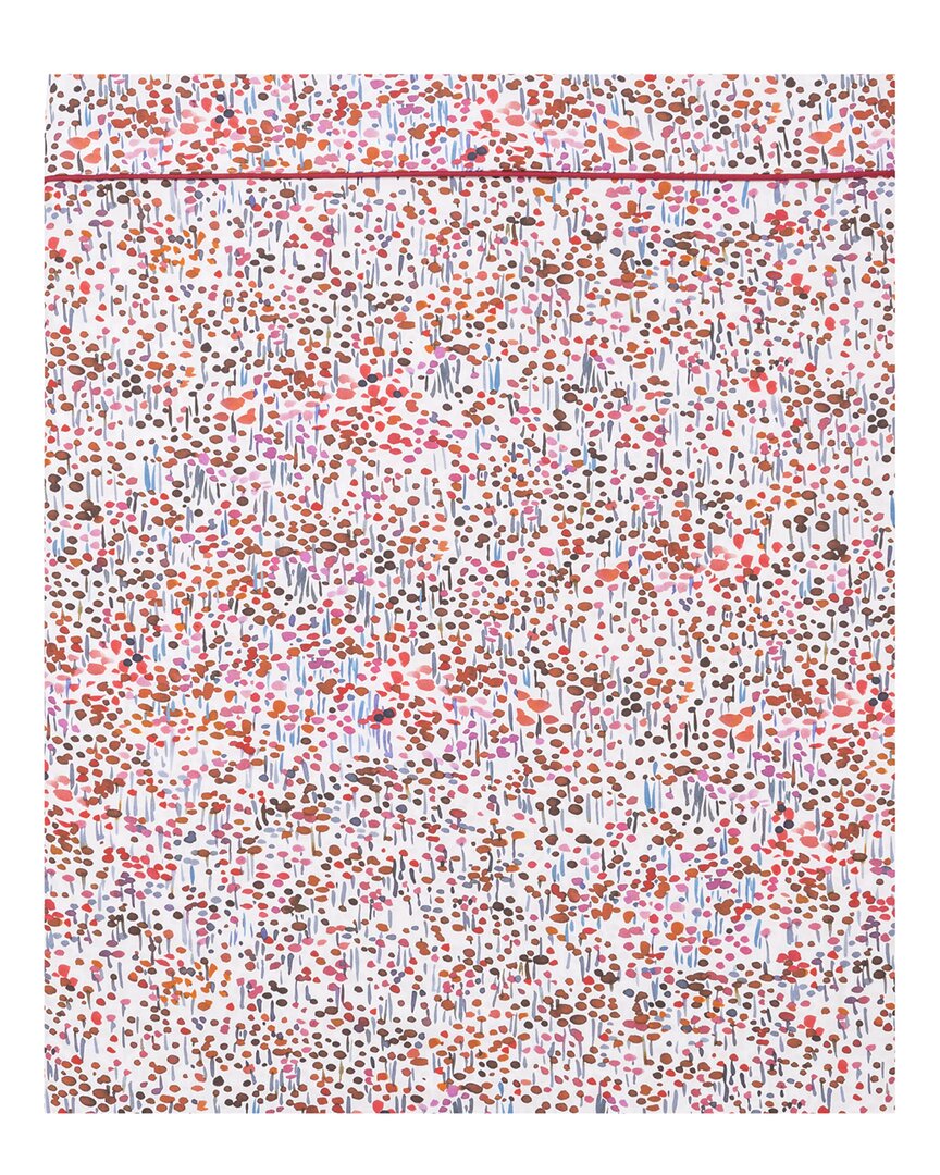 Anne De Solene Rendez-vous Flat Sheet In Multicolor