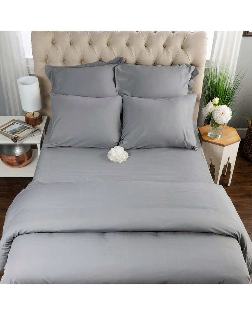 Superior Solid 300-thread Count Cotton Percale Pillowcase Set In White
