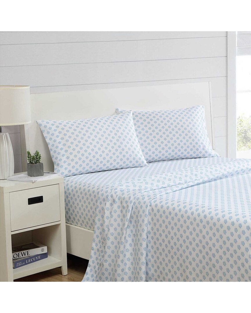 Nautica Coastal Coral Lightweight Sheet Set