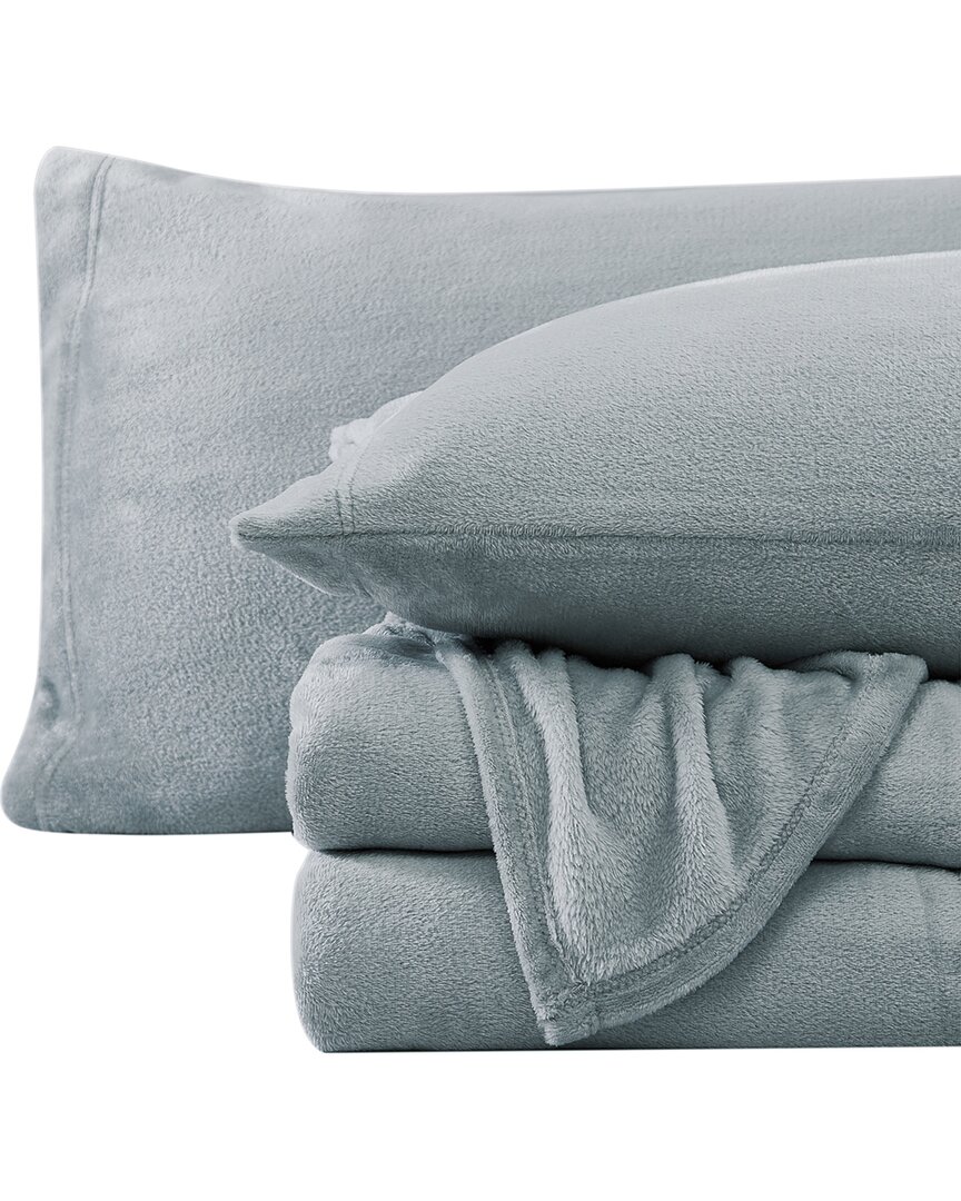 Fleece Sheet Collection Soft Blue | L.L.Bean, Full