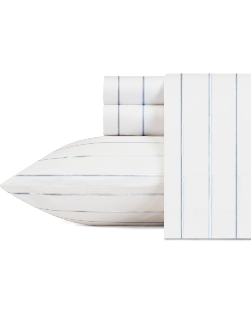 Nautica Skippers Island Cotton Percale Sheet Set In Grey