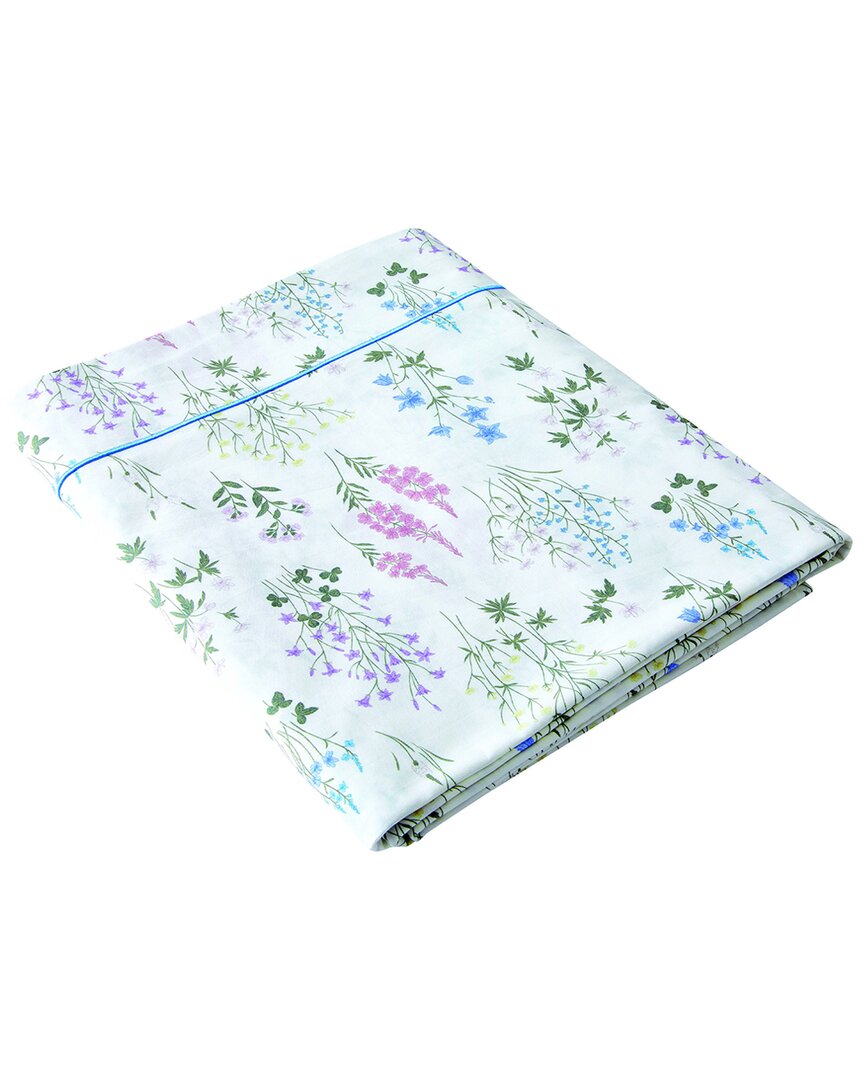 Anne De Solene Eole 200 Thread Count Organic Cotton Flat Sheet