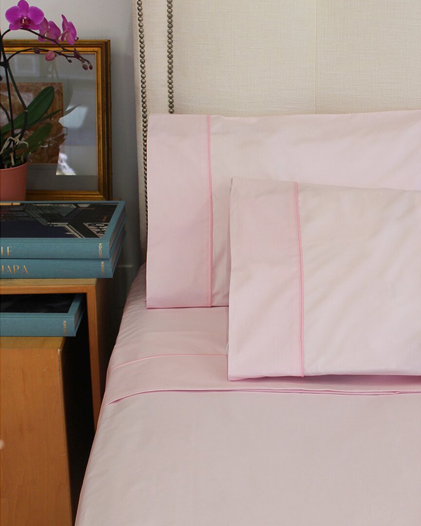 Belle Epoque Combed Cotton Percale Sheet Set In Multi