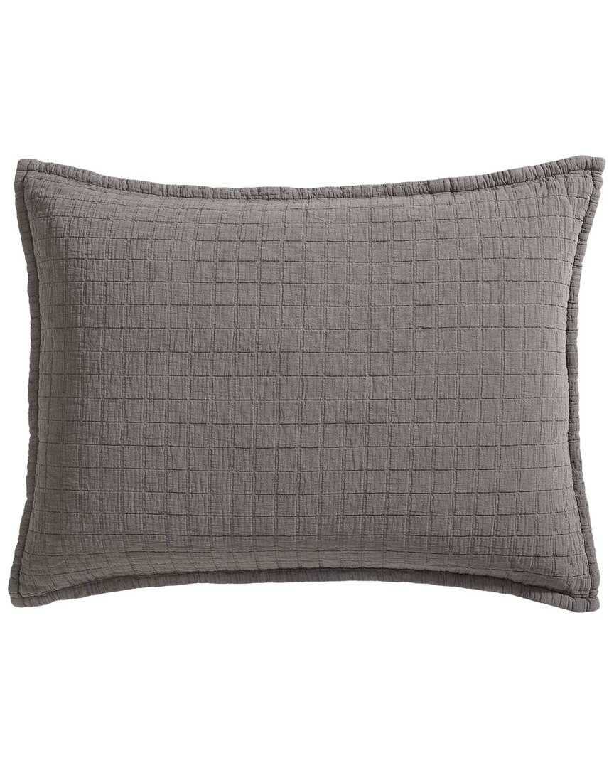 Calvin Klein Essential Garment Washed Cotton Jacquard Sham