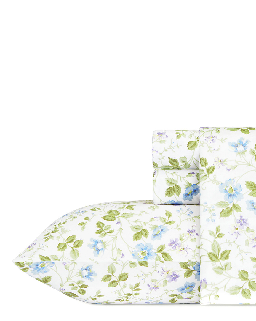 Laura Ashley Spring Bloom Wildflower Blue Sheet Set