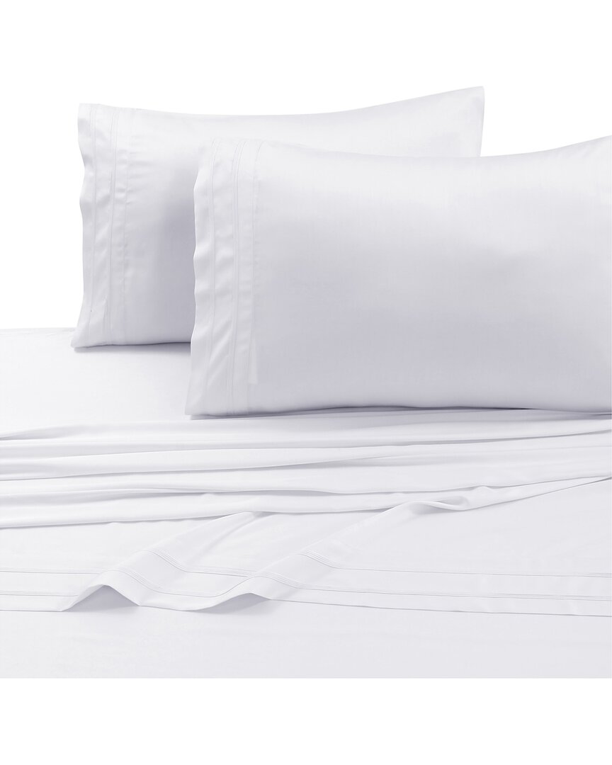 Tribeca Living Rayon From Bamboo 300tc Extra Deep Pocket Sheet Set In White