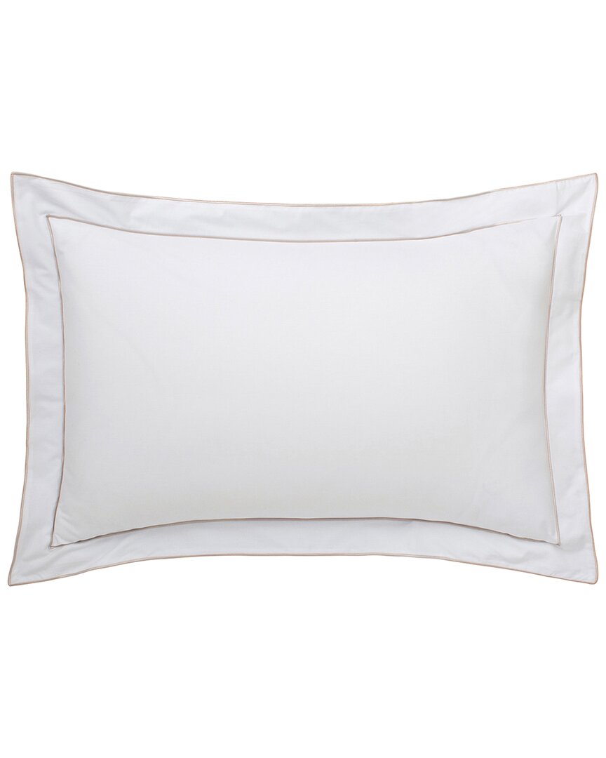 Anne De Solene Anne De Solène 200 Thread Count Louvre Sham In White