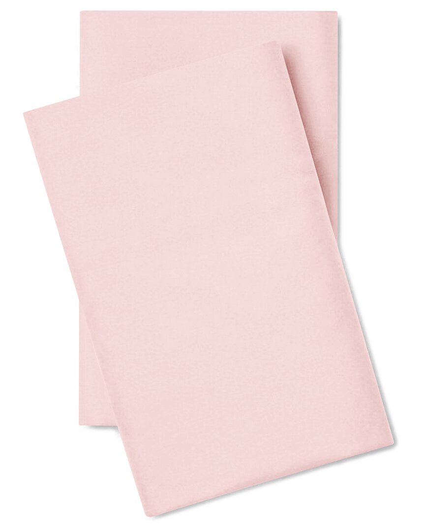 Shop Pillow Gal Luxe Soft & Smooth 100% Tencel Pillow Case Set In Pink