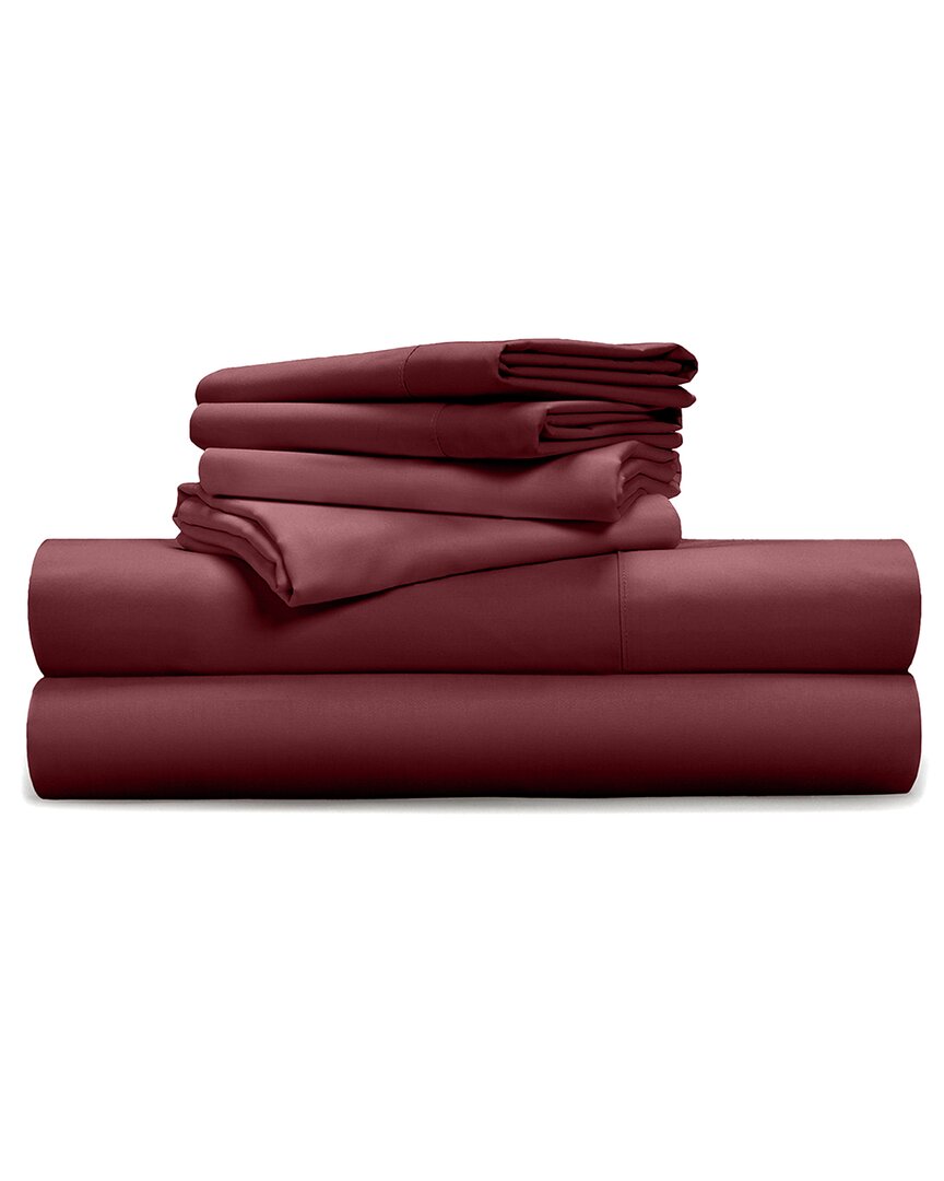 PILLOW GAL LUXE SOFT & SMOOTH 100% TENCEL 6-PIECE SHEET SET 