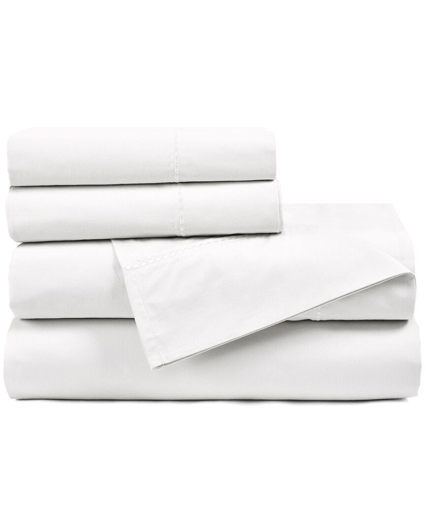 Lush Decor Fashion Aria Dots Cotton Sheet Set In White