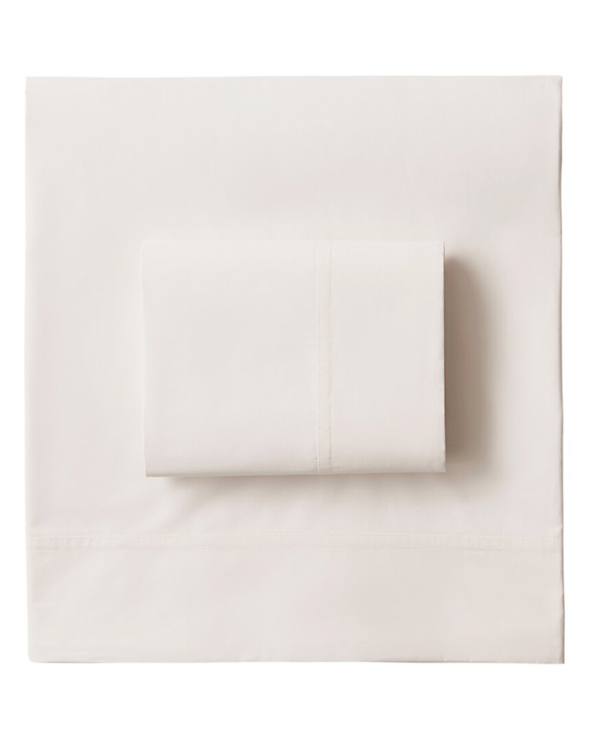 Jonathan Adler Percale Cal King Sheet Set In White