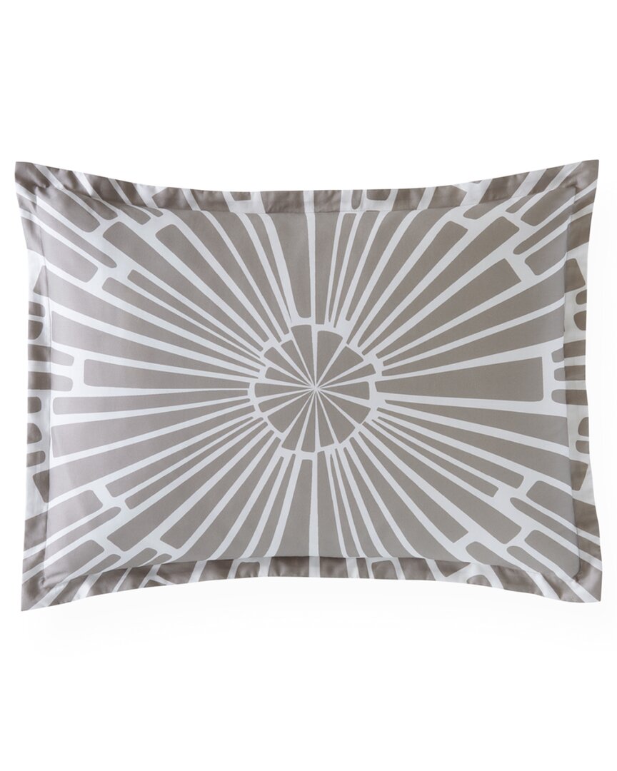 Jonathan Adler Sunburst Sham In Gray