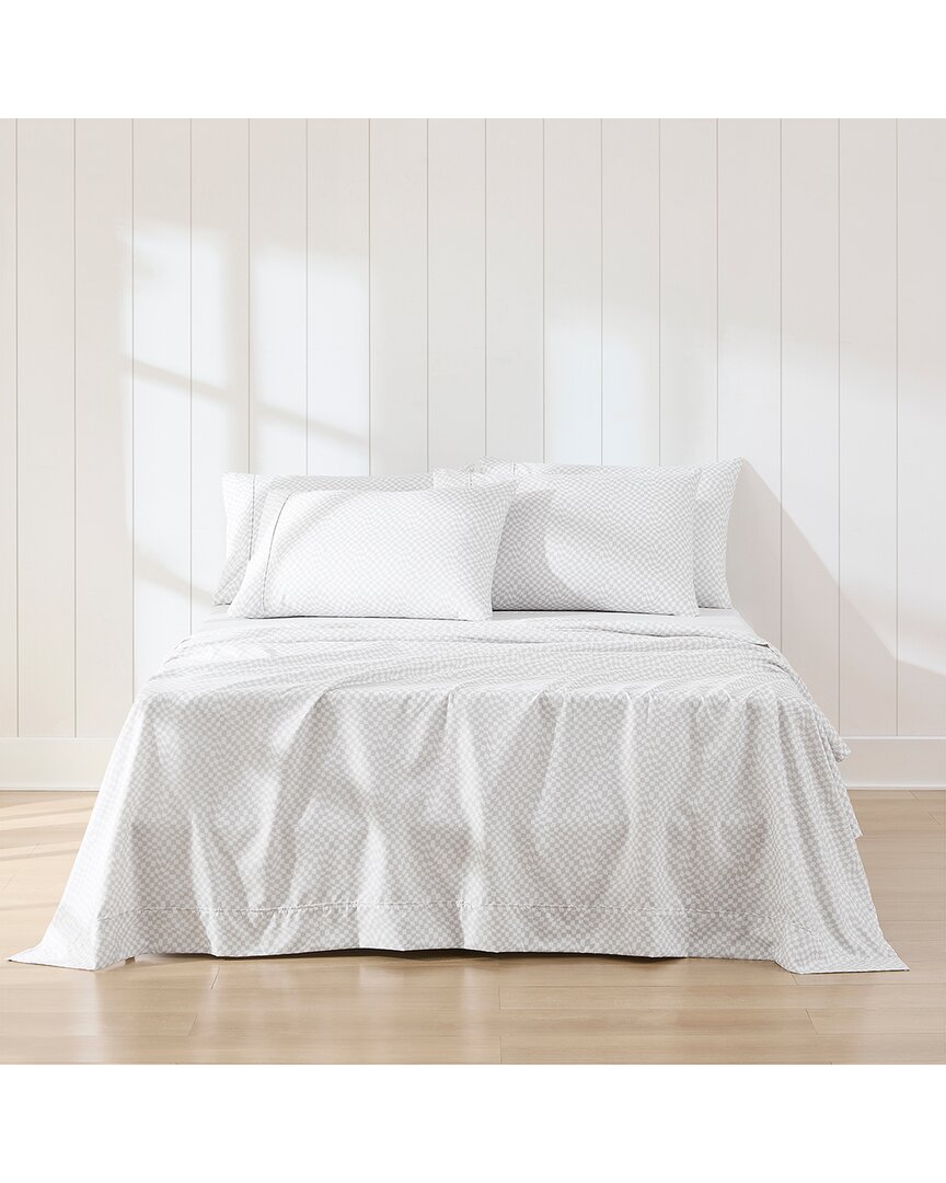 Lush Decor Lush Décor Circus Wavy Checks Sheet Set In White