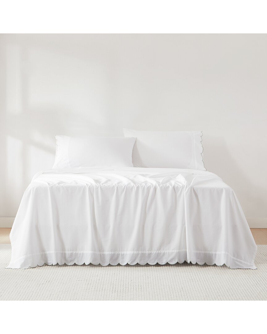 Lush Decor Lush Décor Coastal Chic Scalloped Edge Cotton Sheet Set