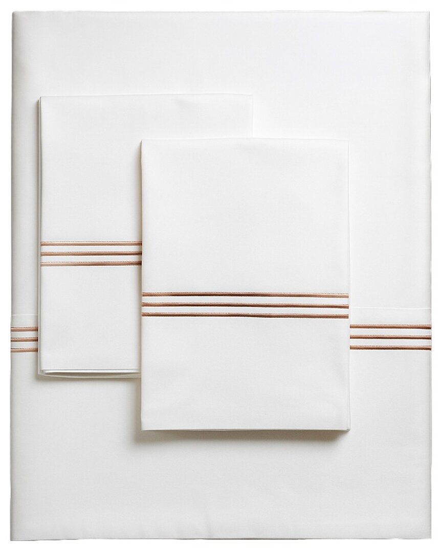 Belle Epoque 300 Thread Count Firenze Sheet Set In White