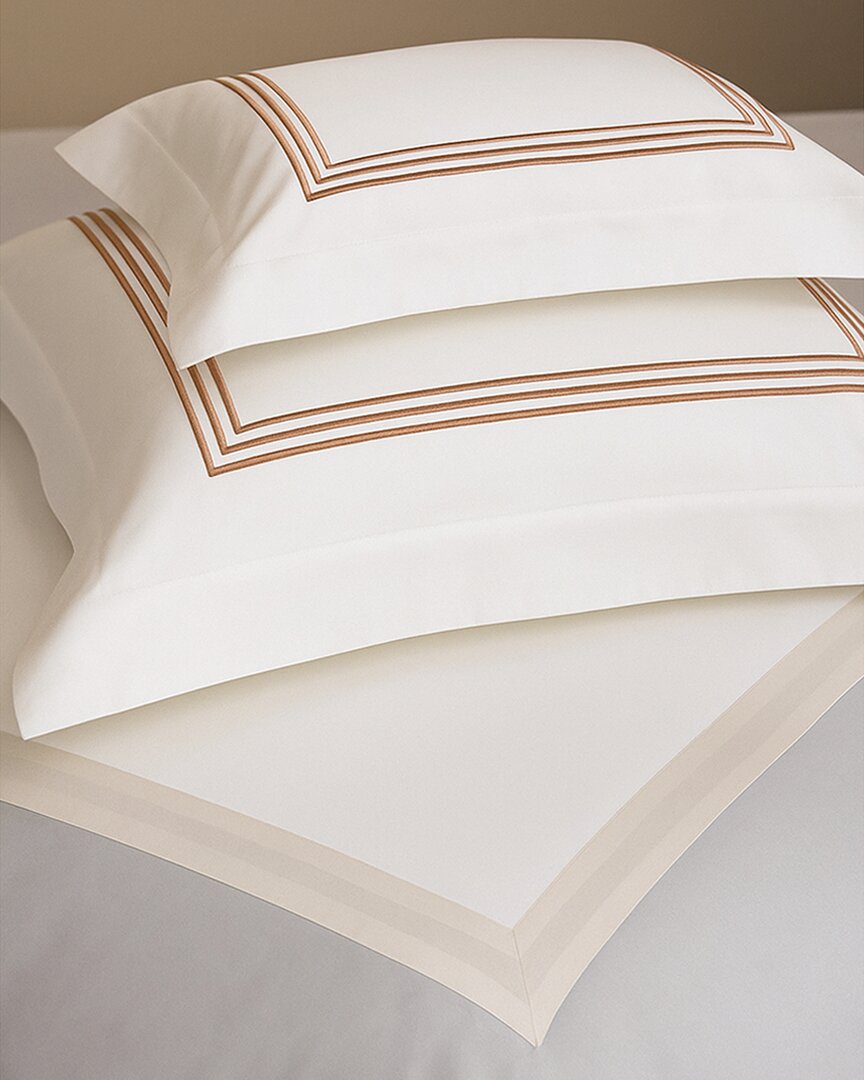 Belle Epoque 300 Thread Count Firenze Euro Sham In Brown