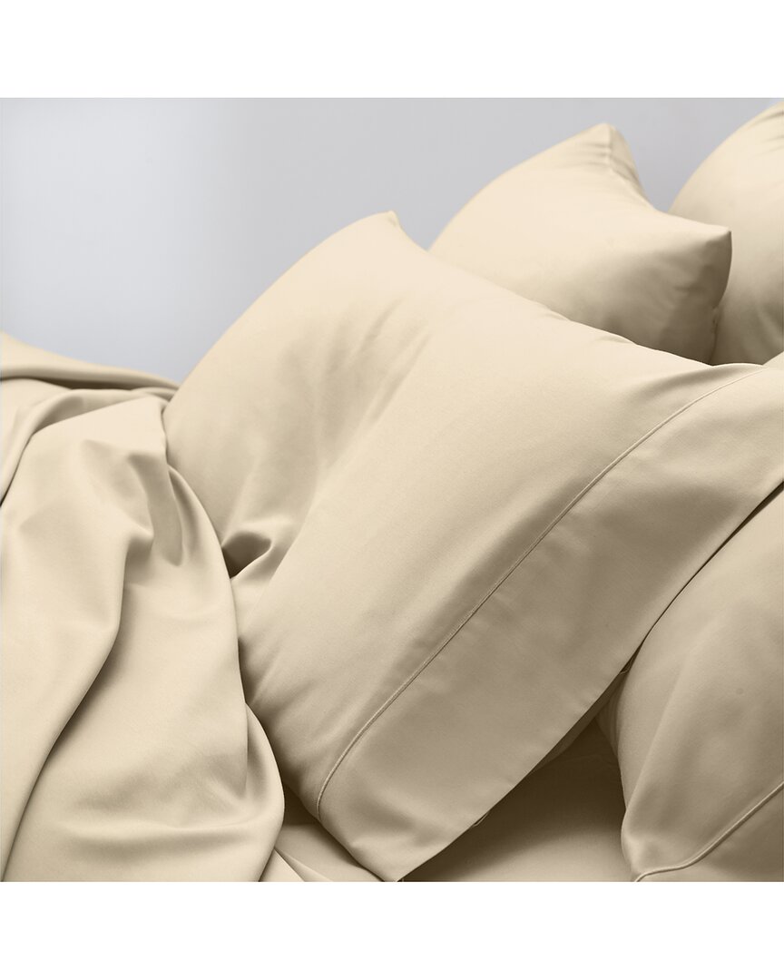 Cuddledown 390tc Sateen Pillowcase Set In Neutral