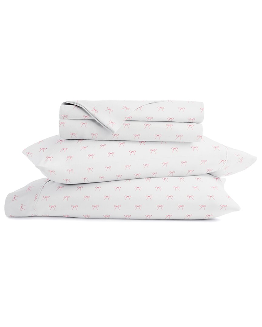 Home Collection Ditsy Bow Pattern Sheet Set