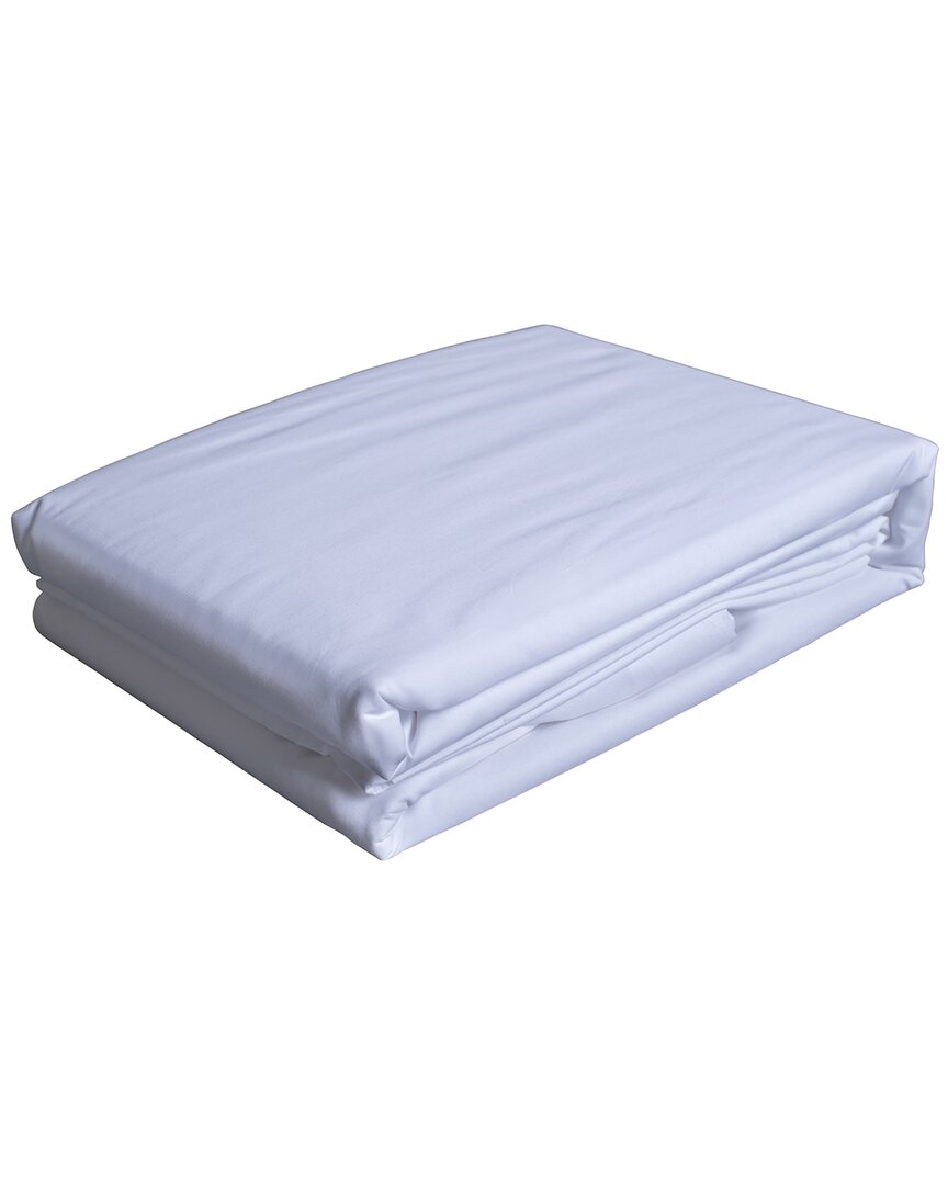 Sleep & Beyond Organic Cotton 300tc Percale Sheet Set In White