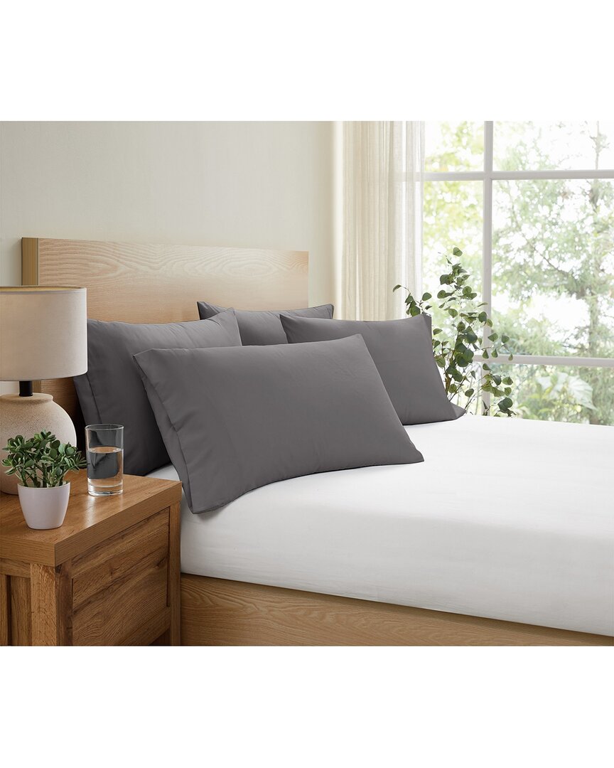 Truly Soft Everyday 4-pack Pillowcase In Gray