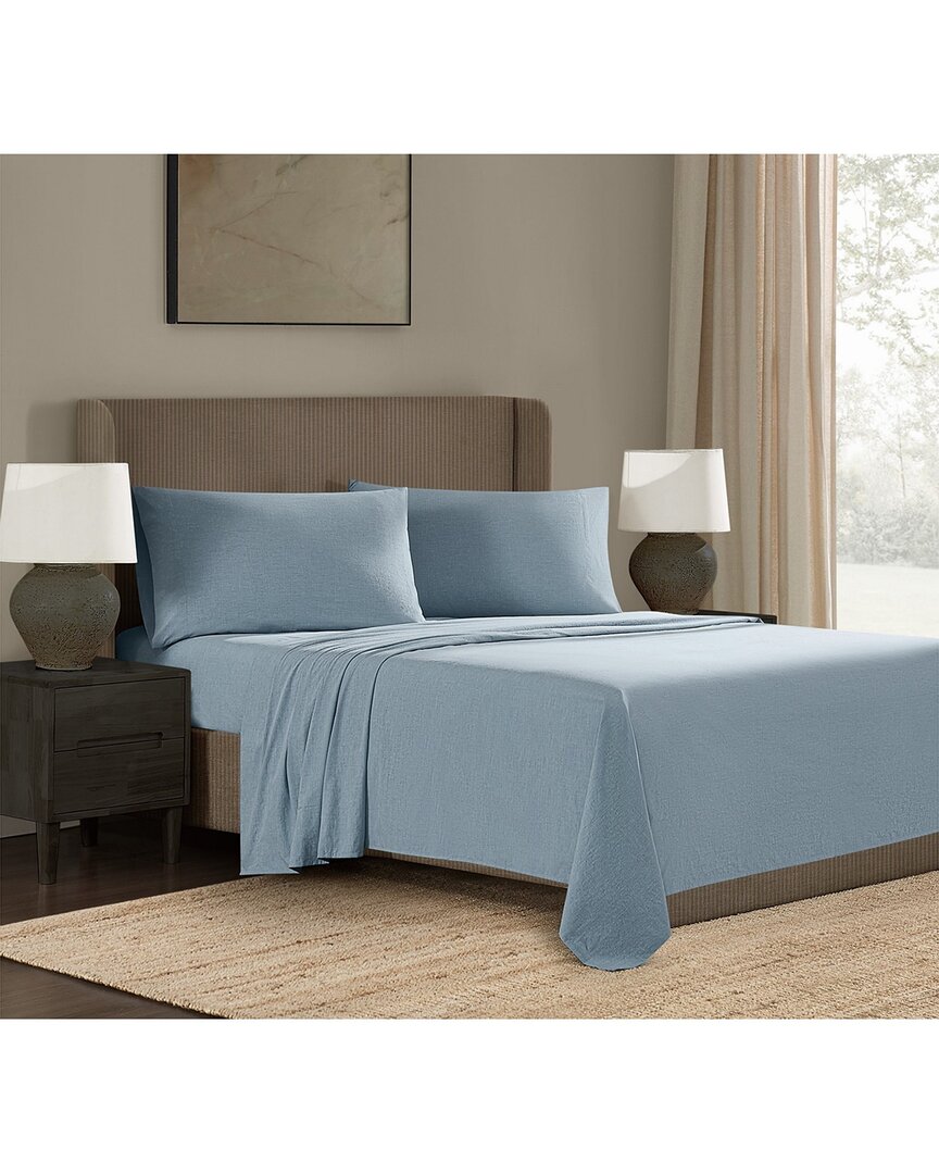 Frye Dusted Denim Sheet Set In Blue