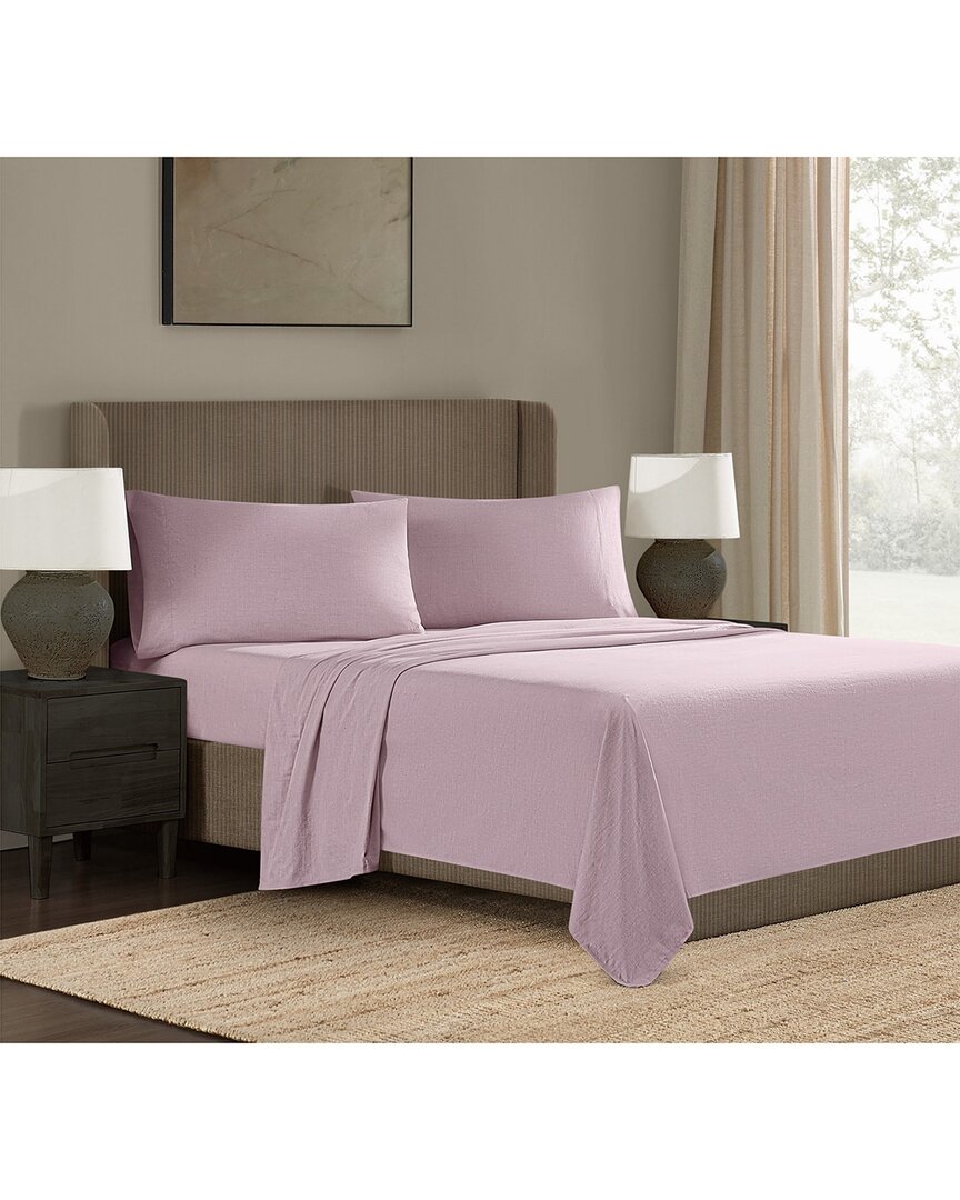 Frye Dusted Denim Sheet Set In Pink