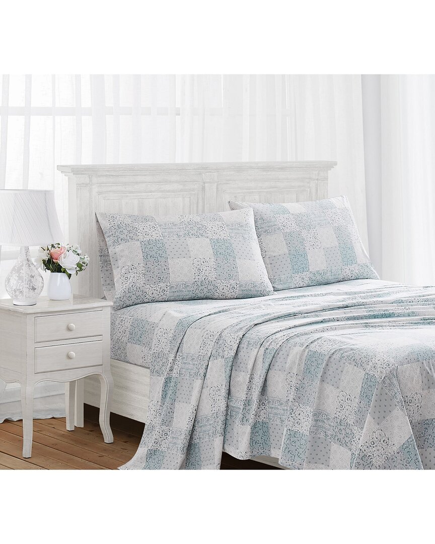 Farmhouse The By Rachel Ashwell Bohemian Rhapsody Sheet Set In Blue