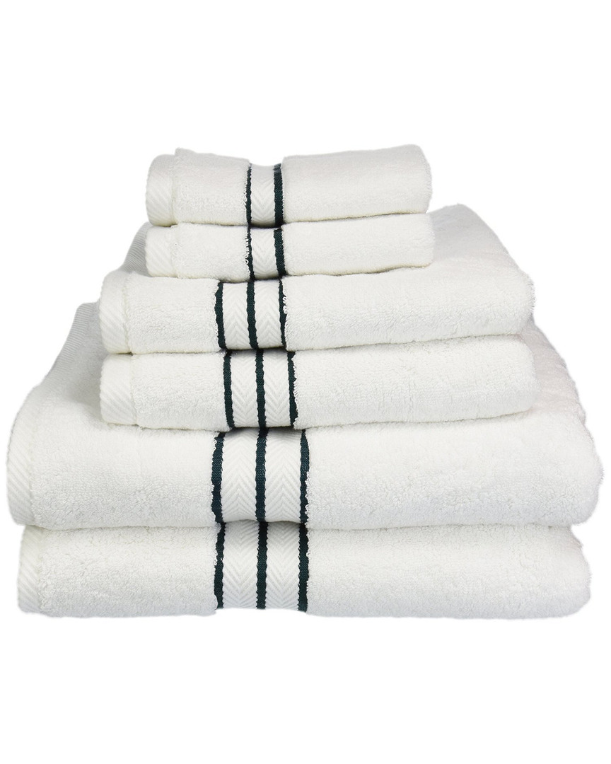 Superior Long-staple Combed 6pc Solid Towel Set