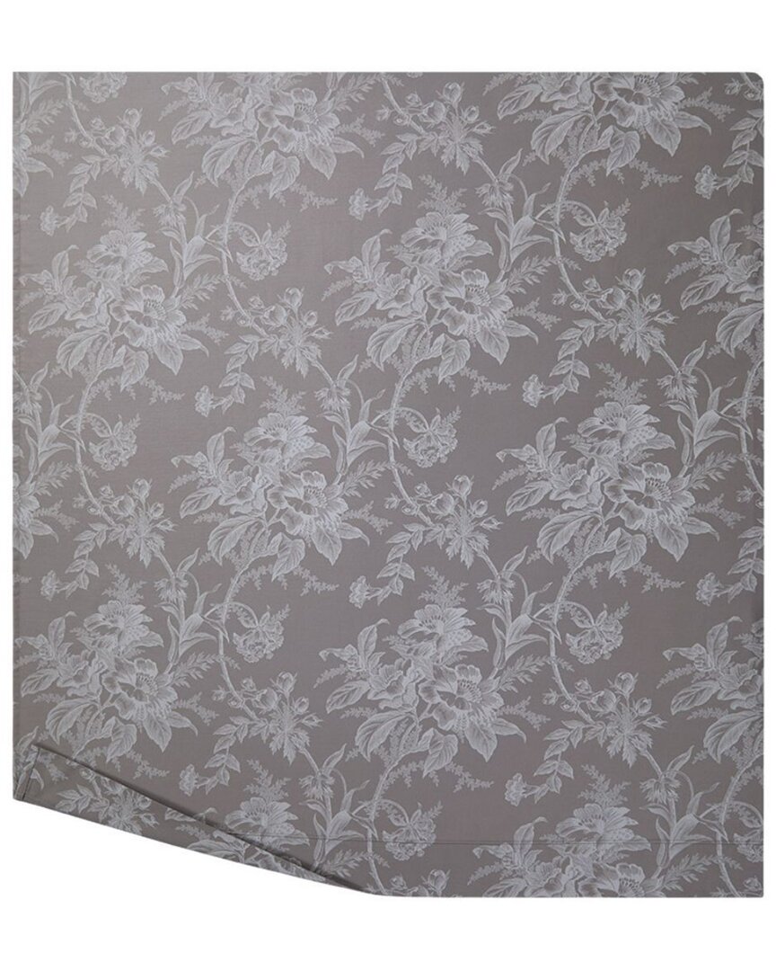 Shop Yves Delorme Aurore Platine Flat Sheet In Grey