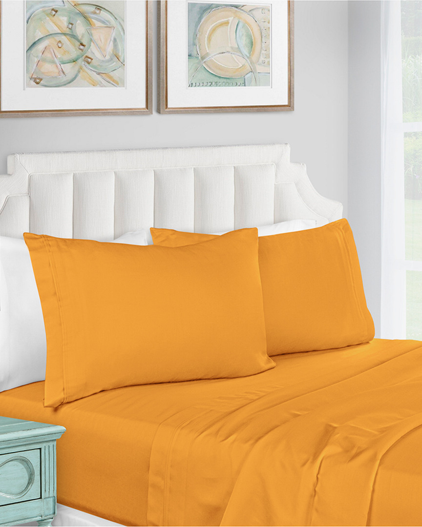 SUPERIOR SUPERIOR SOLID 1200 THREAD COUNT EGYPTIAN COTTON DEEP POCKET SHEET SET