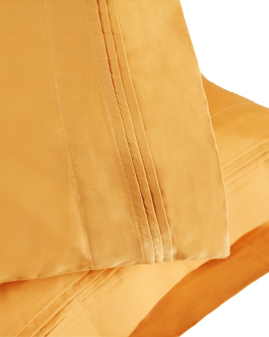 Superior 650 Thread Count Solid 2pc Pillowcase Set In Brown