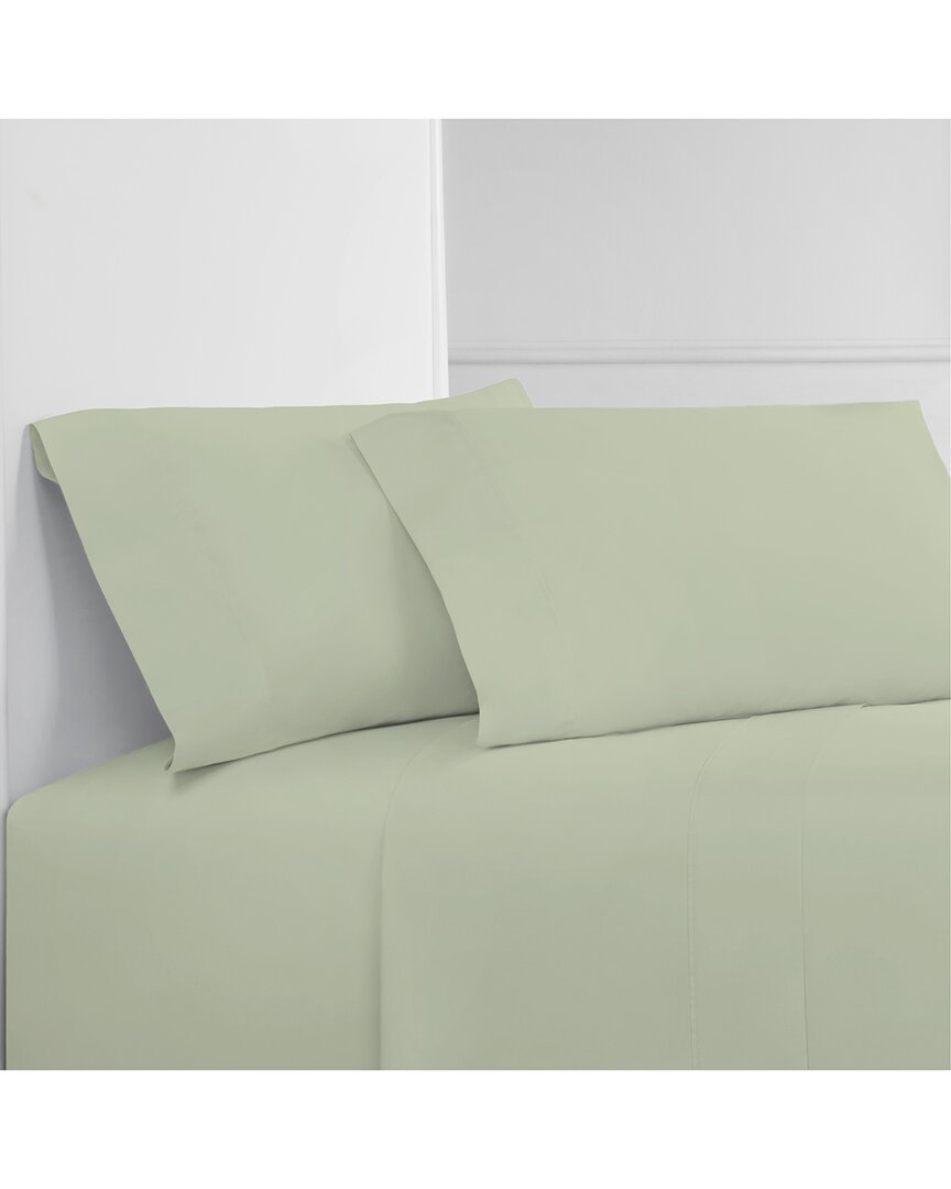 MELANGE HOME MÉLANGE HOME 400 THREAD COUNT PLEAT SHEET SET WITH BONUS PILLOWCASES 