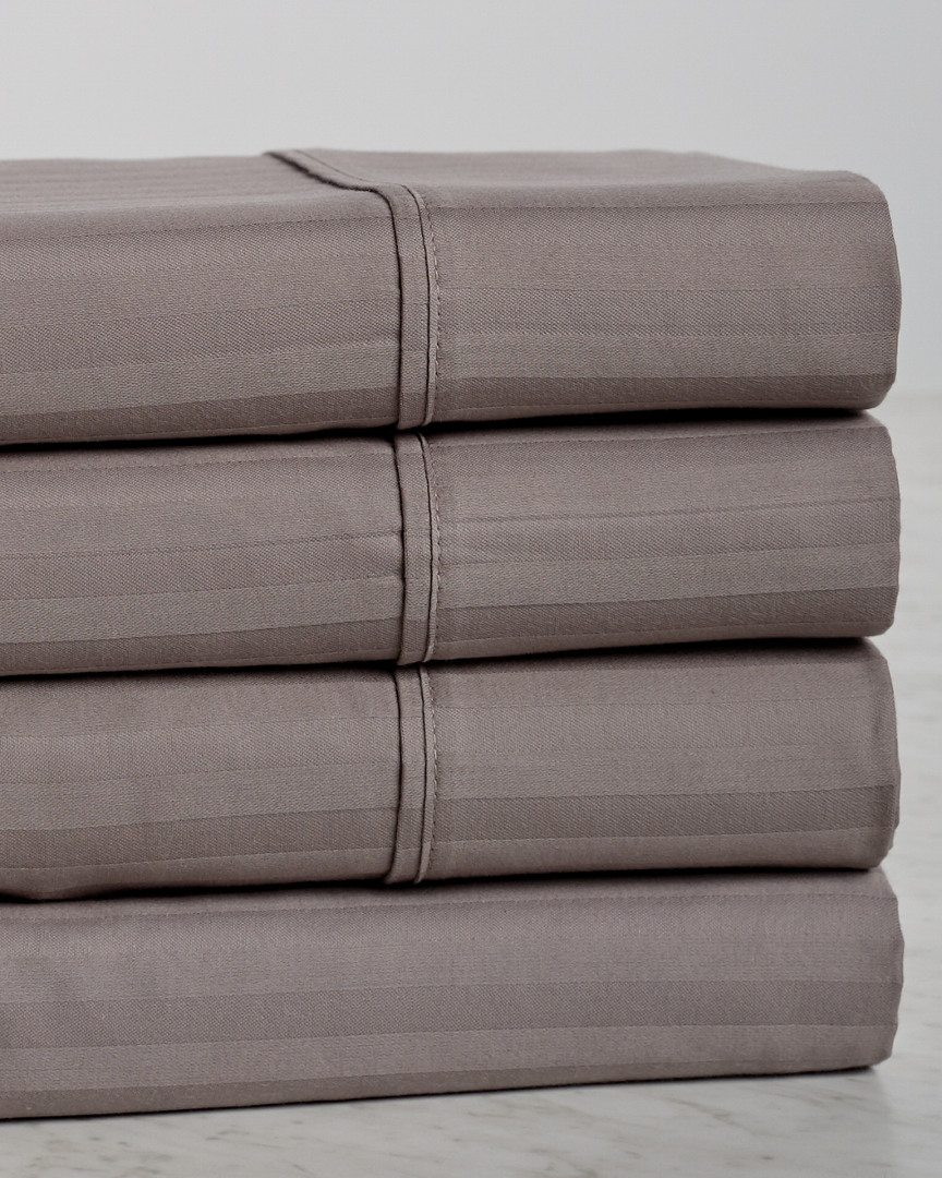 Superior 400 Thread Count Stripe Combed Cotton Sheet Set