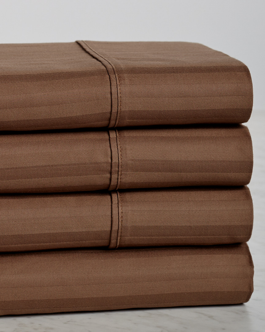 Superior 530 Thread Count Solid Combed Cotton Sheet Set