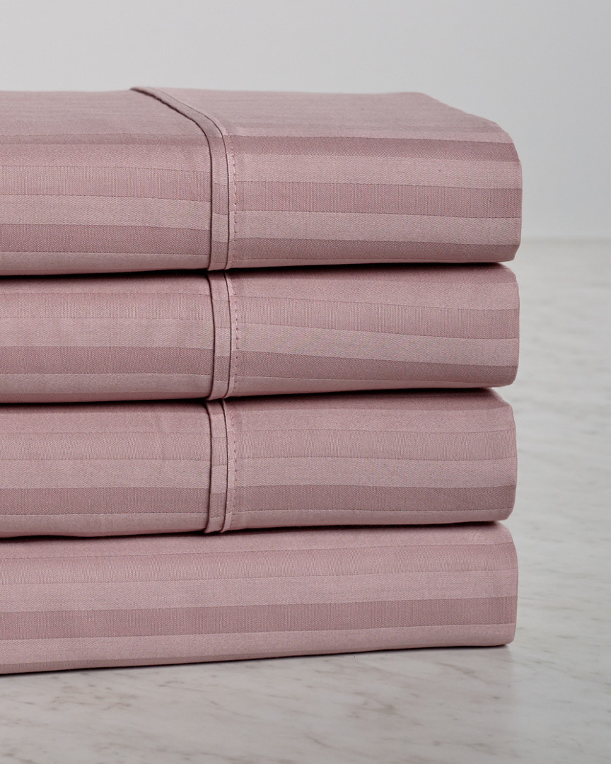 Superior 300 Thread Count Stripe Premium Egyptian Cotton Sheet Set