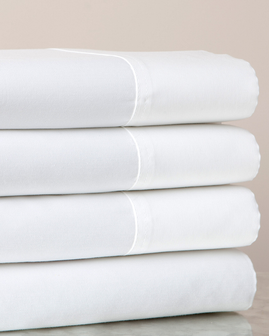 Shop Belle Epoque 700tc Cotton Sheet Set In White