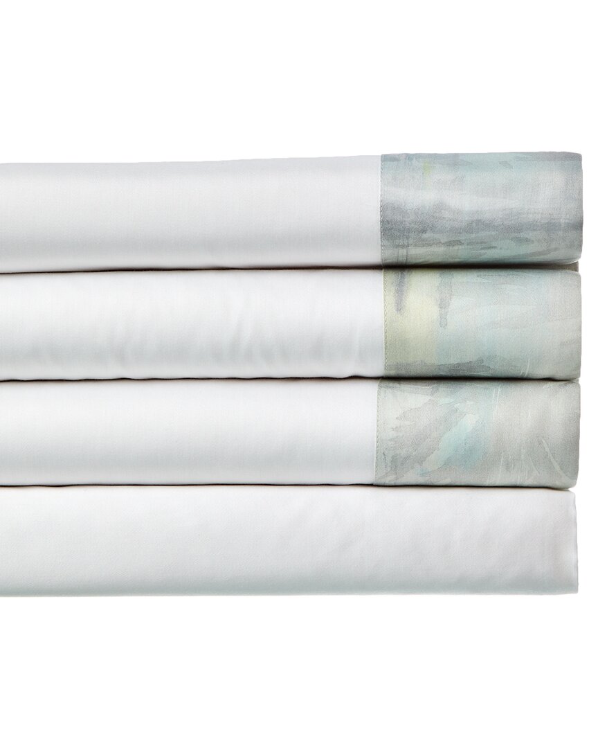 Dea Italian Linens 300 Thread Count Sheet Set In Grey