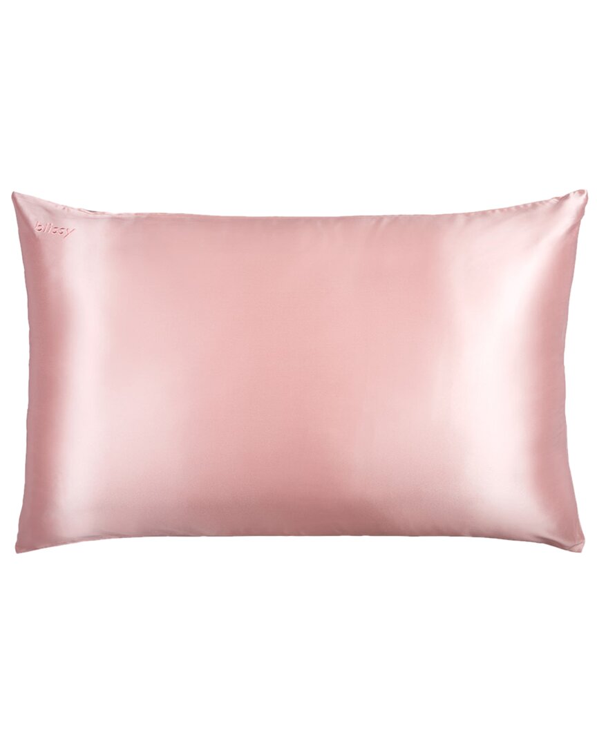 Blissy 100% Mulberry Silk Pillowcase In Pink