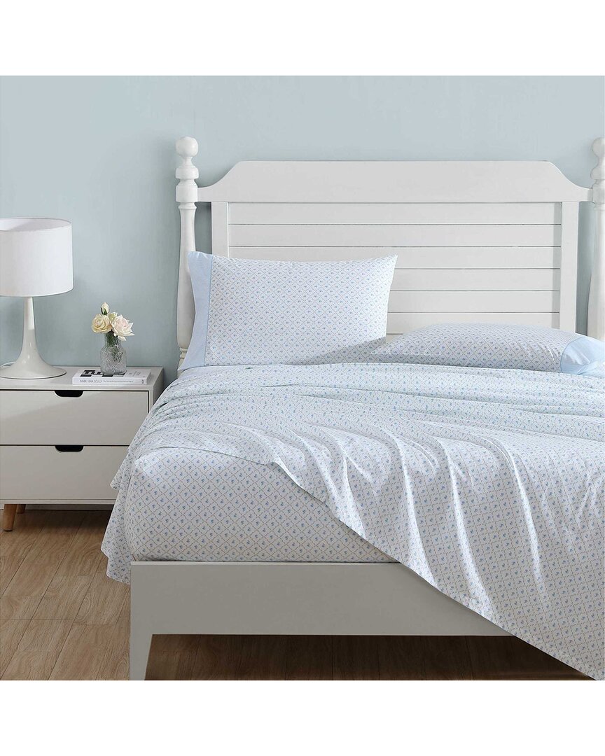 Laura Ashley 200 Thread Count Kate Percale Sheet Set