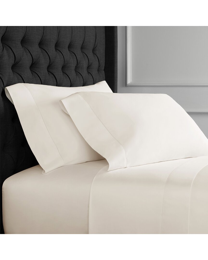 Melange Hemstitch 1000tc Easy Care 6pc Sheet Set