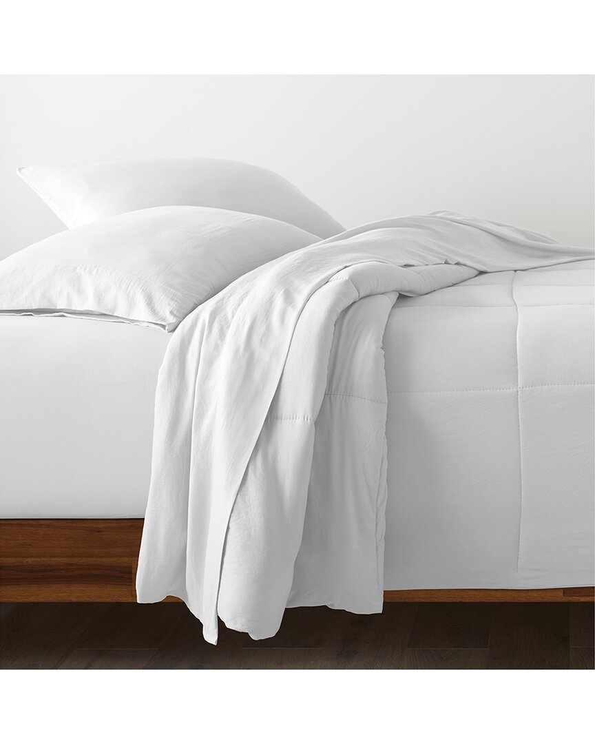 Ella Jayne 100% Cotton Percale Cool And Crisp Pillowcase Set In White
