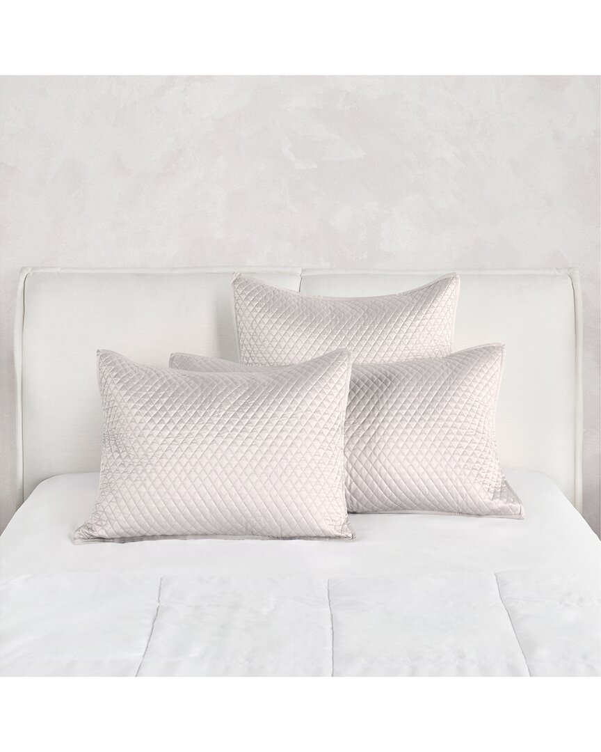 Villa By Classic Home Winthrop Sateen Sham In Grey