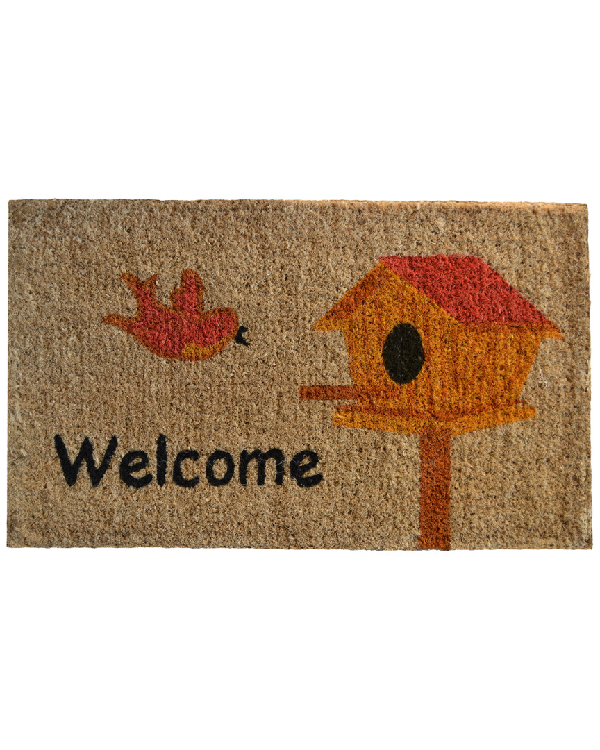 Imports Decor Birdhouse Doormat