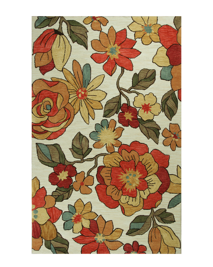 Kas New York Kas Anise Hand-hooked Rug In Multi