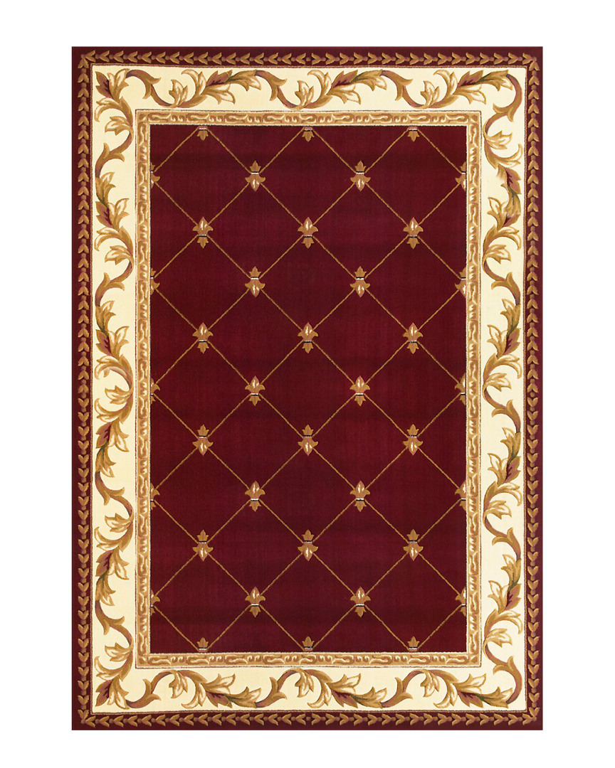 Kas New York Kas Corinthian Rug In Red