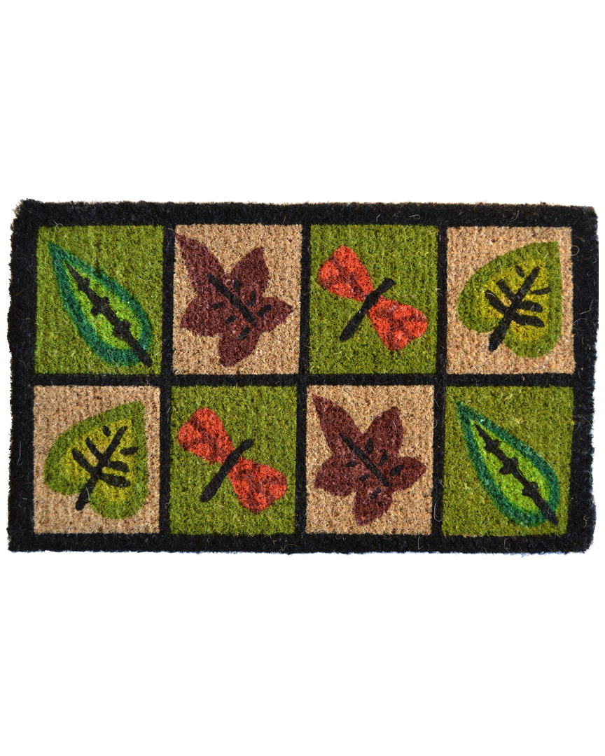 Imports Decor Dragonfly Hand-made Doormat In Multi