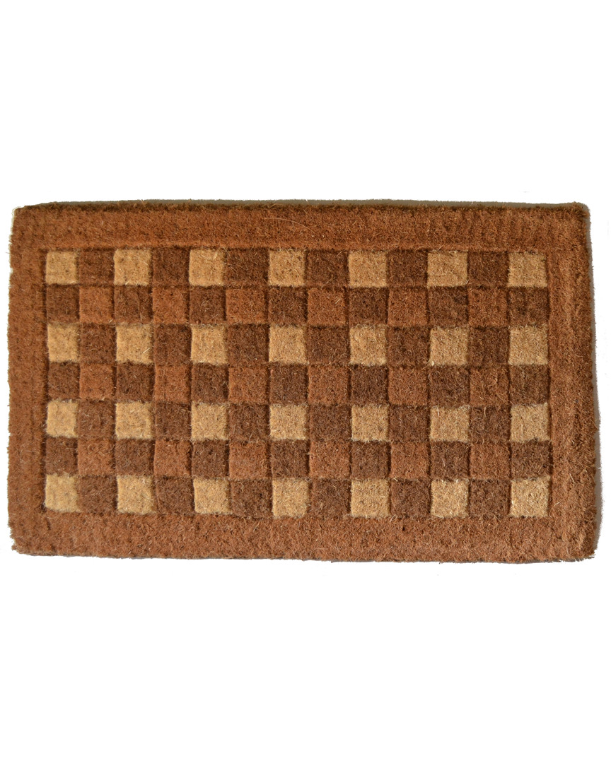 Imports Decor Square Pattern Doormat